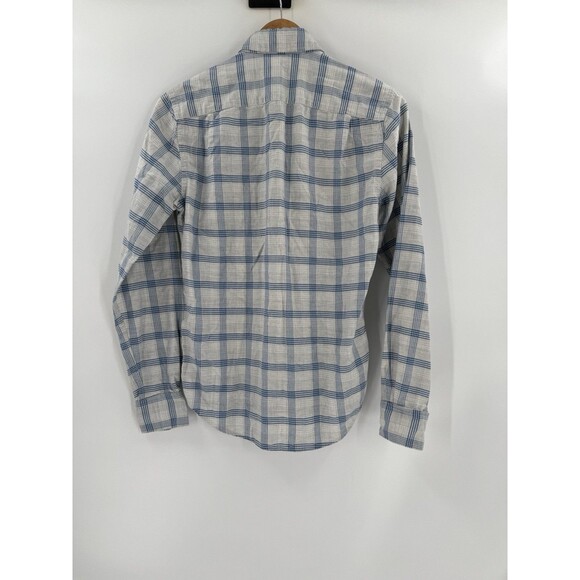 Steven Alan Shirt Men's Extra Small Button Up Made in USA BLUE Casual Adult - Picture 8 of 15